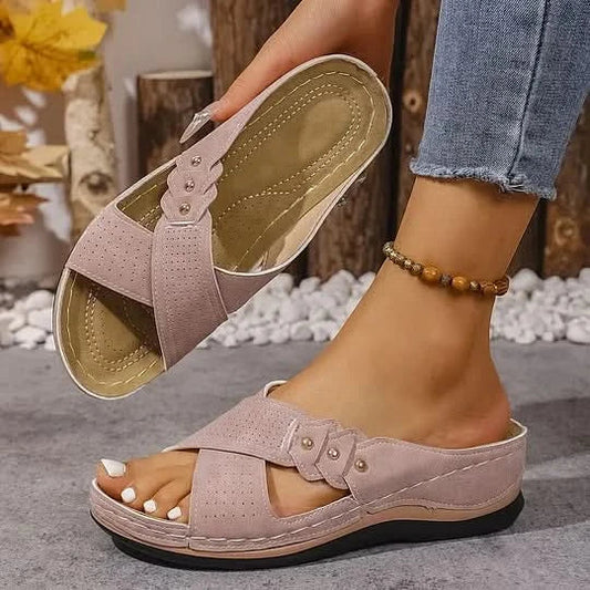 SOLARA WEDGE SANDALS