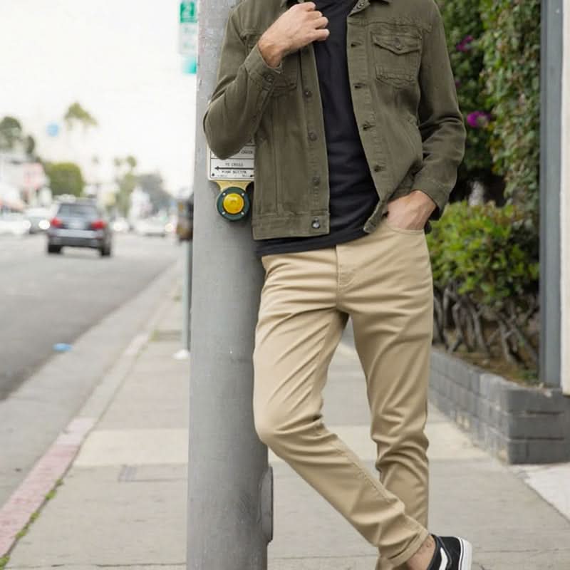 RIVERSIDE SLIM TROUSERS