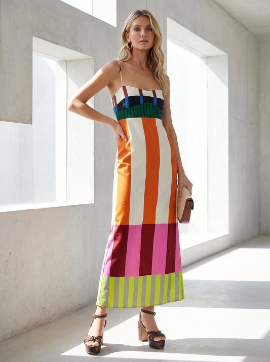 PALOMA MOSAIC MAXI DRESS