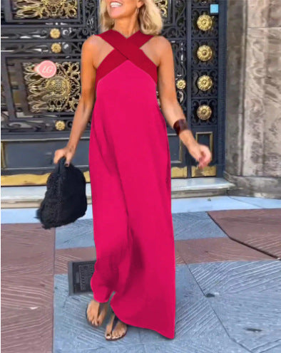 ELARA CROSS-SHOULDER DRESS