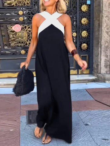 ELARA CROSS-SHOULDER DRESS