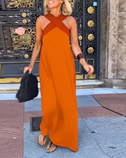 ELARA CROSS-SHOULDER DRESS