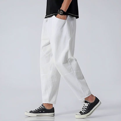 URBAN CROPPED COTTON PANTS